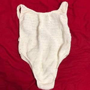 One piece bathing suit